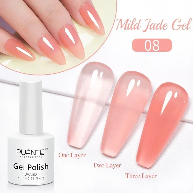 Color Quick-Build Fiberglass Base Gel Nail