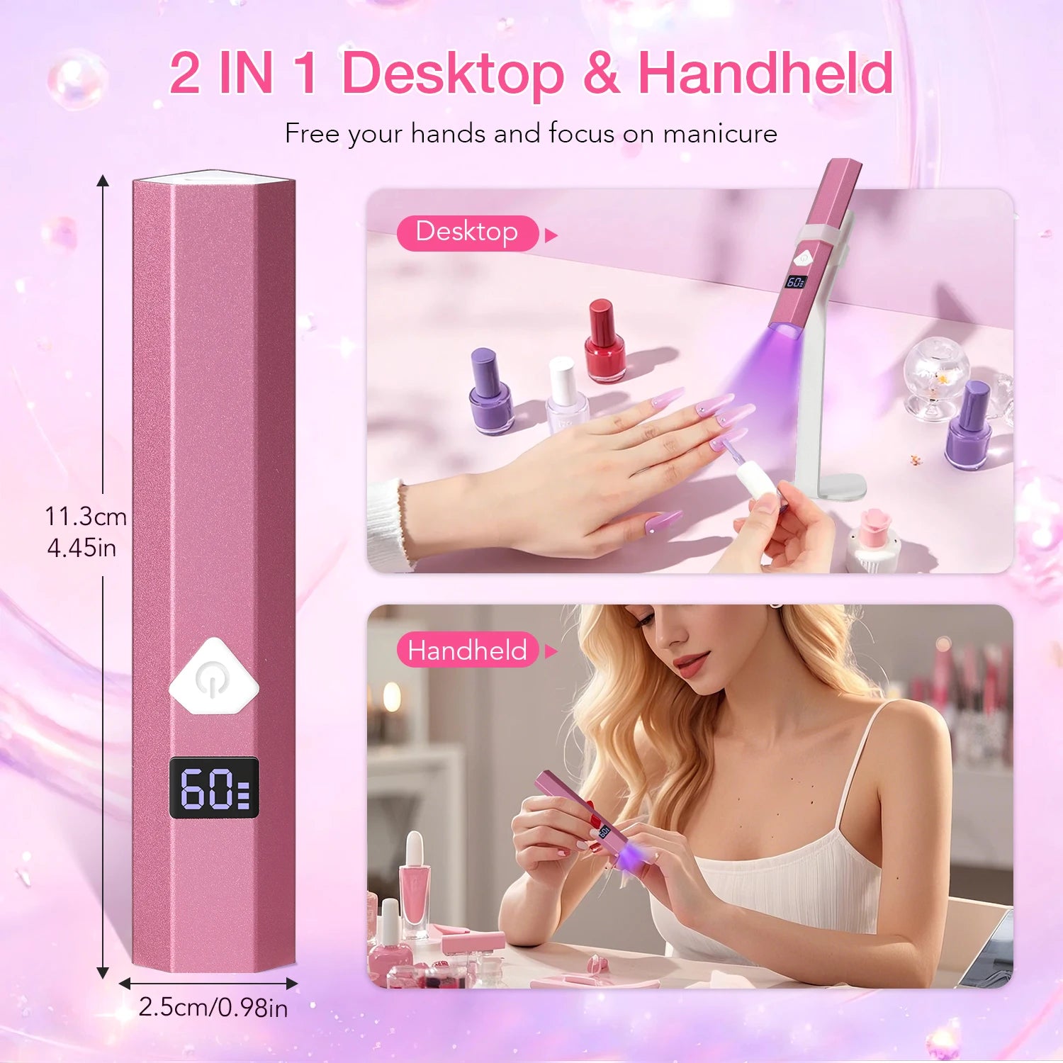 Handheld Nail Lamp Mini UV Lamp
