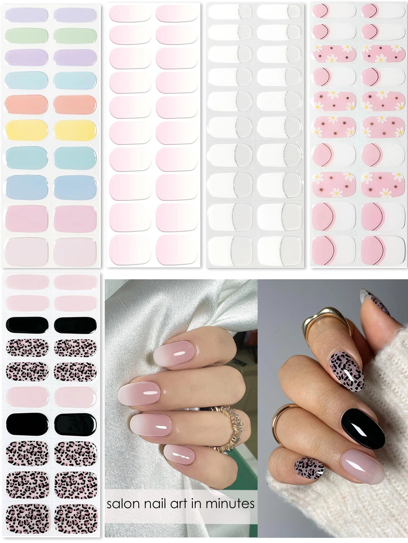 Semi Cured Gel Nail Strips