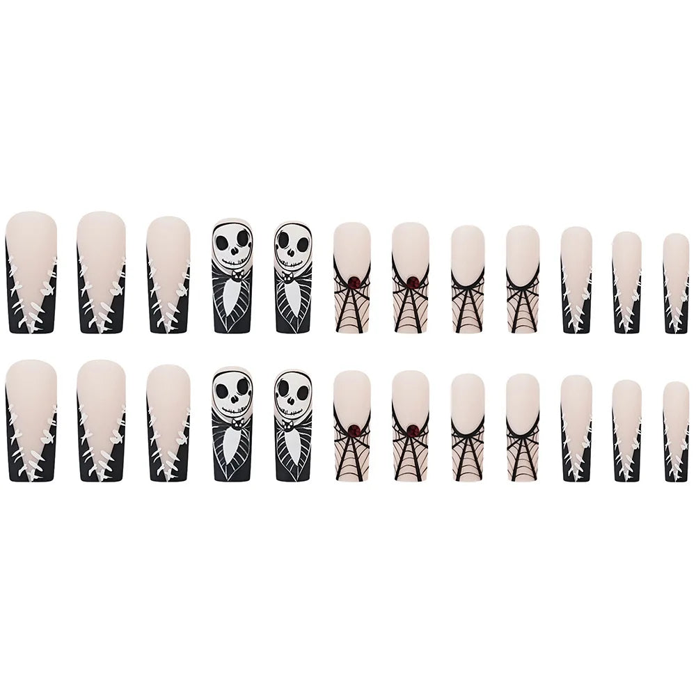 24pcs Halloween Press on Nails