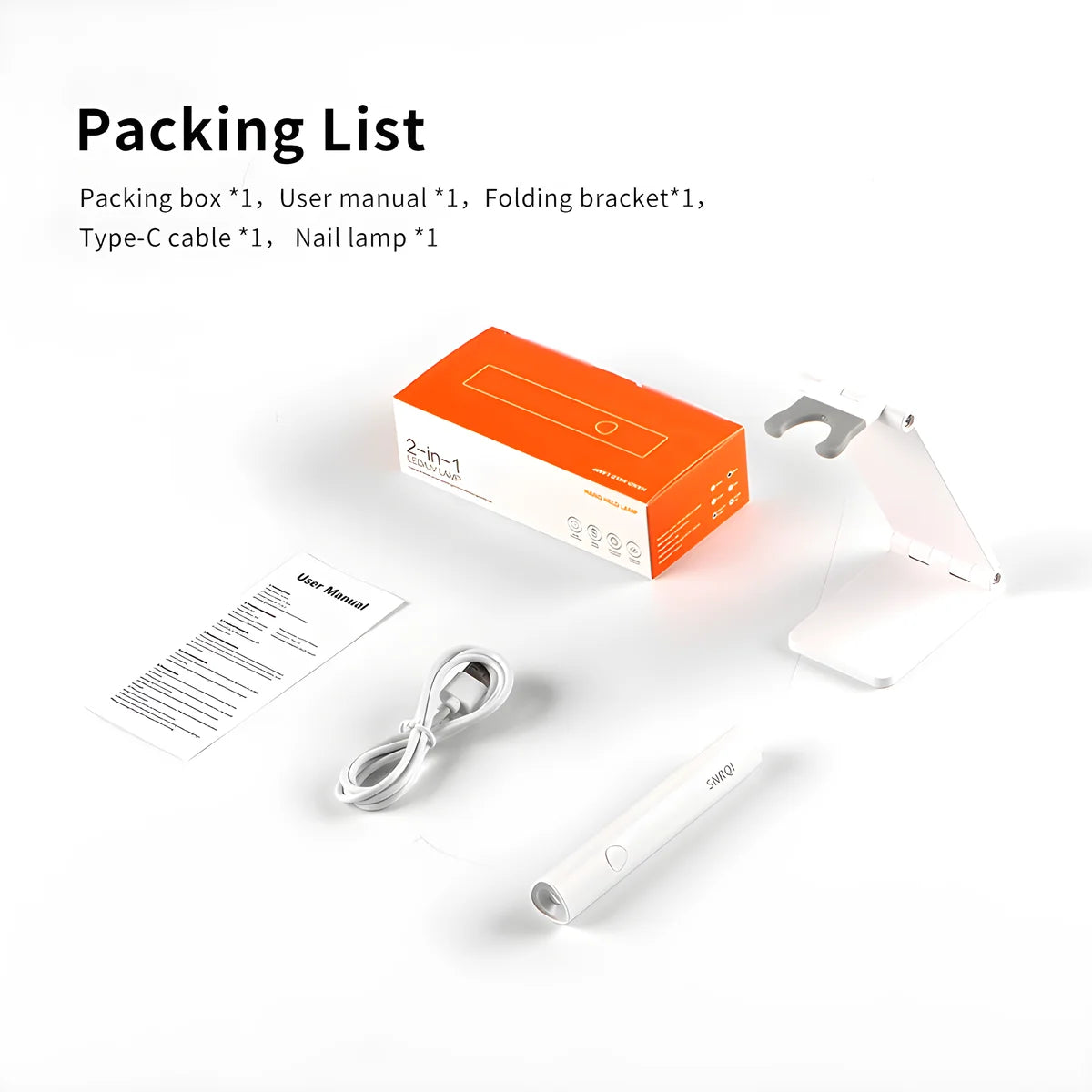 Mini Rechargeable UV LED Nail Lamp