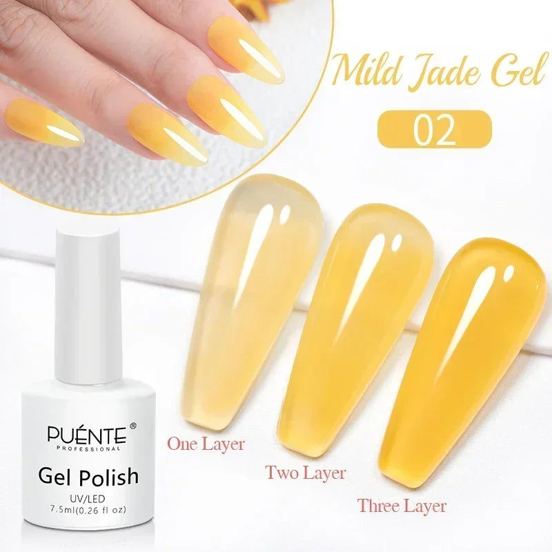 Color Quick-Build Fiberglass Base Gel Nail