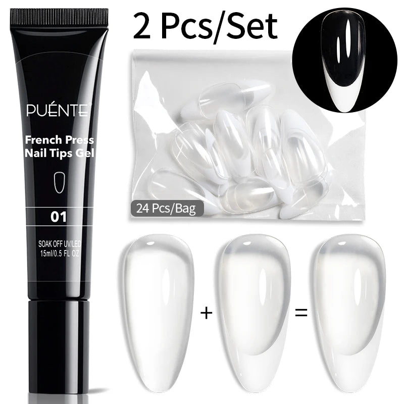 Color Quick-Build Fiberglass Base Gel Nail