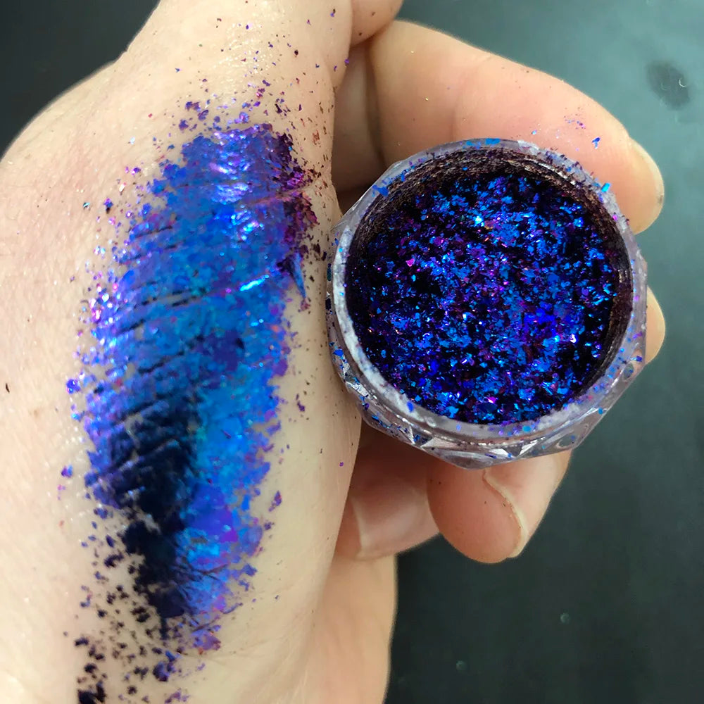 1Box Chameleon Nail Flakes Net2-3g