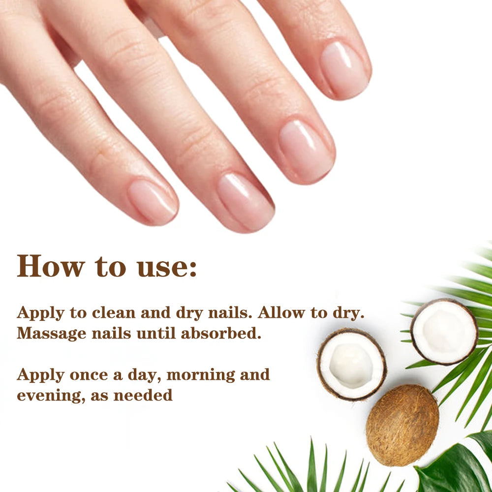 Keratin Coconut Nail Strengthening Oil Nail