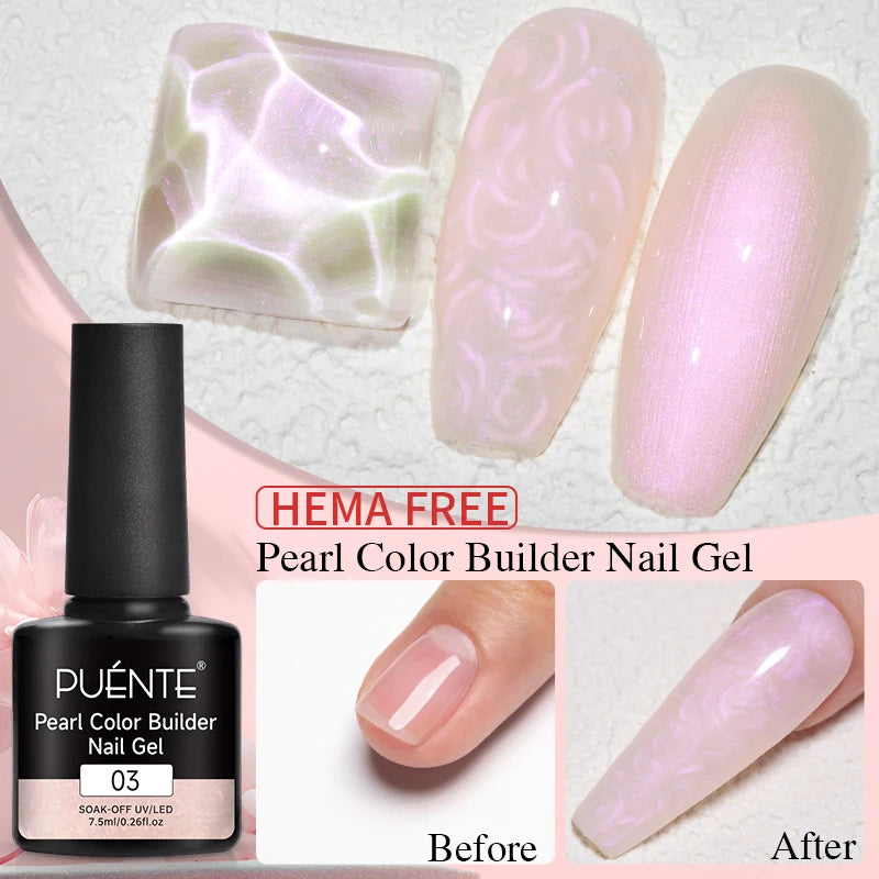 Color Quick-Build Fiberglass Base Gel Nail
