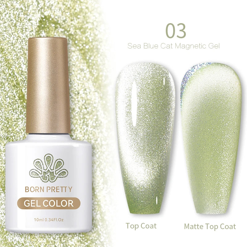 BORN PRETTY 10ml Cat Magnetic Gel Nail