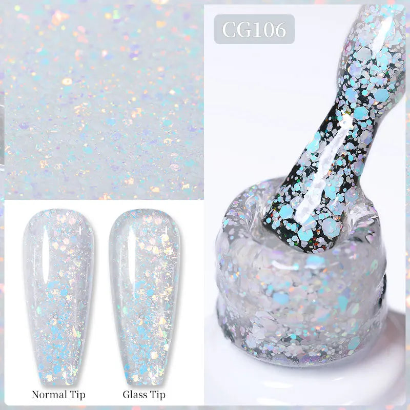 6 IN 1 Nail Glue Gel for Acrylic Nails