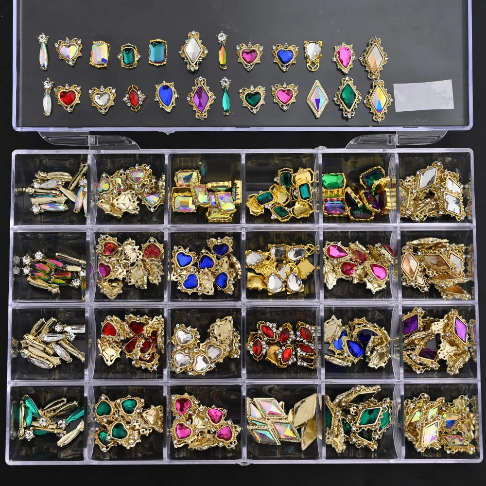 1Box Nail Rhinestones
