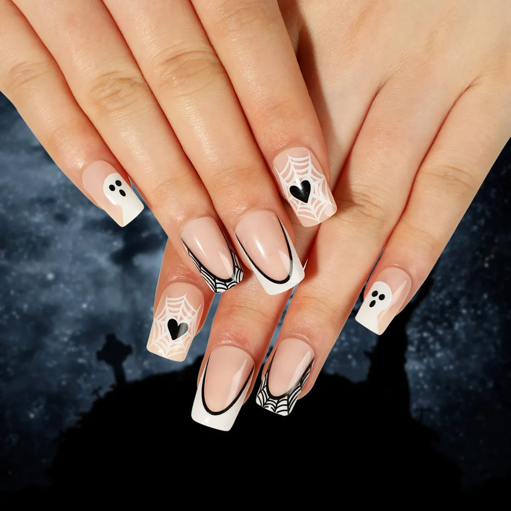 24pcsHalloween Fake Nails