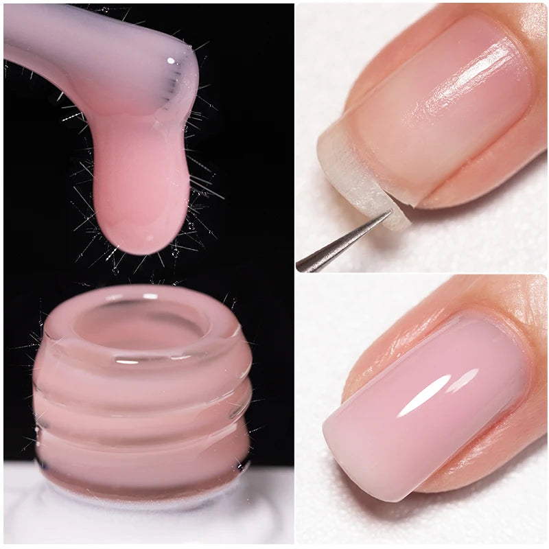 Color Quick-Build Fiberglass Base Gel Nail