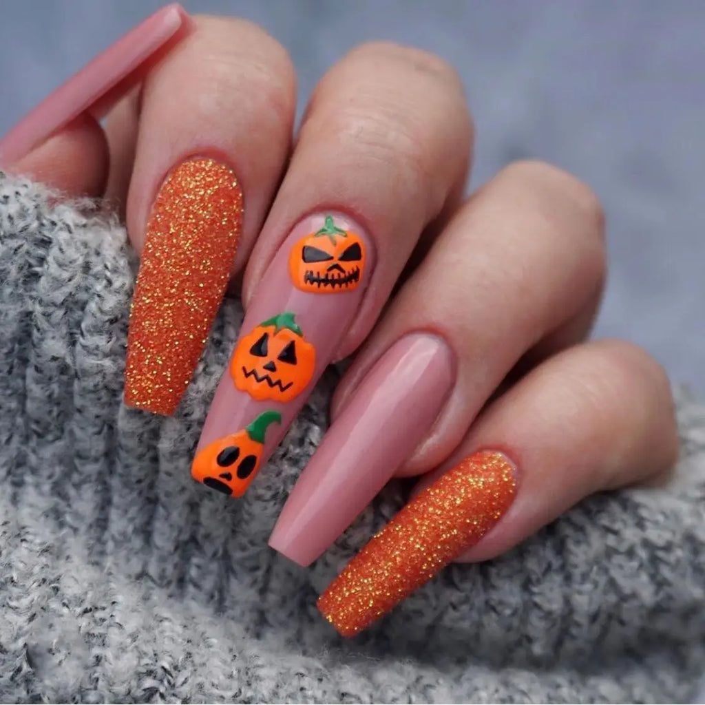24pcsHalloween Fake Nails
