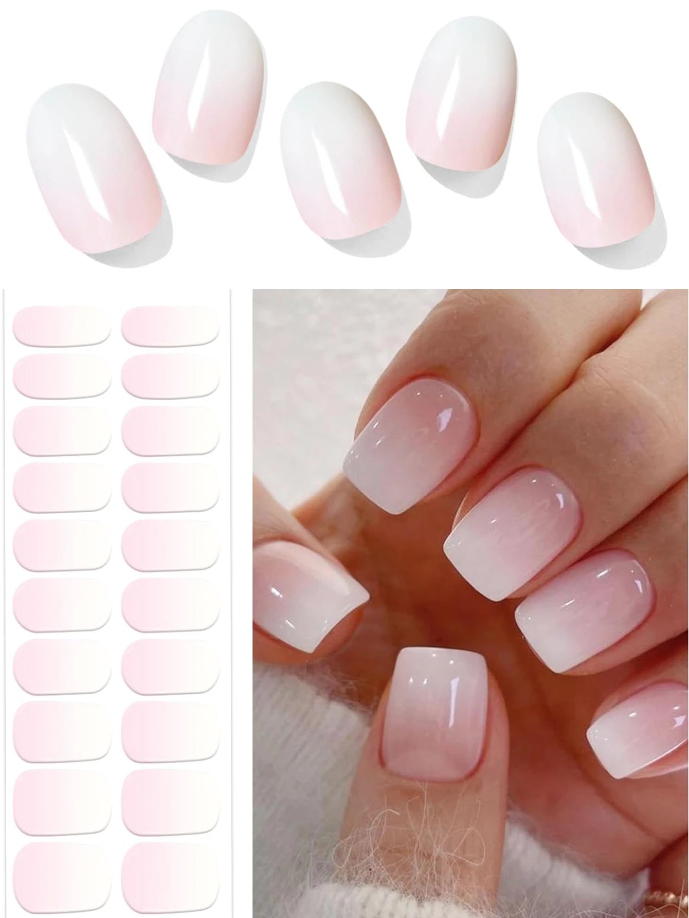 Semi Cured Gel Nail Strips