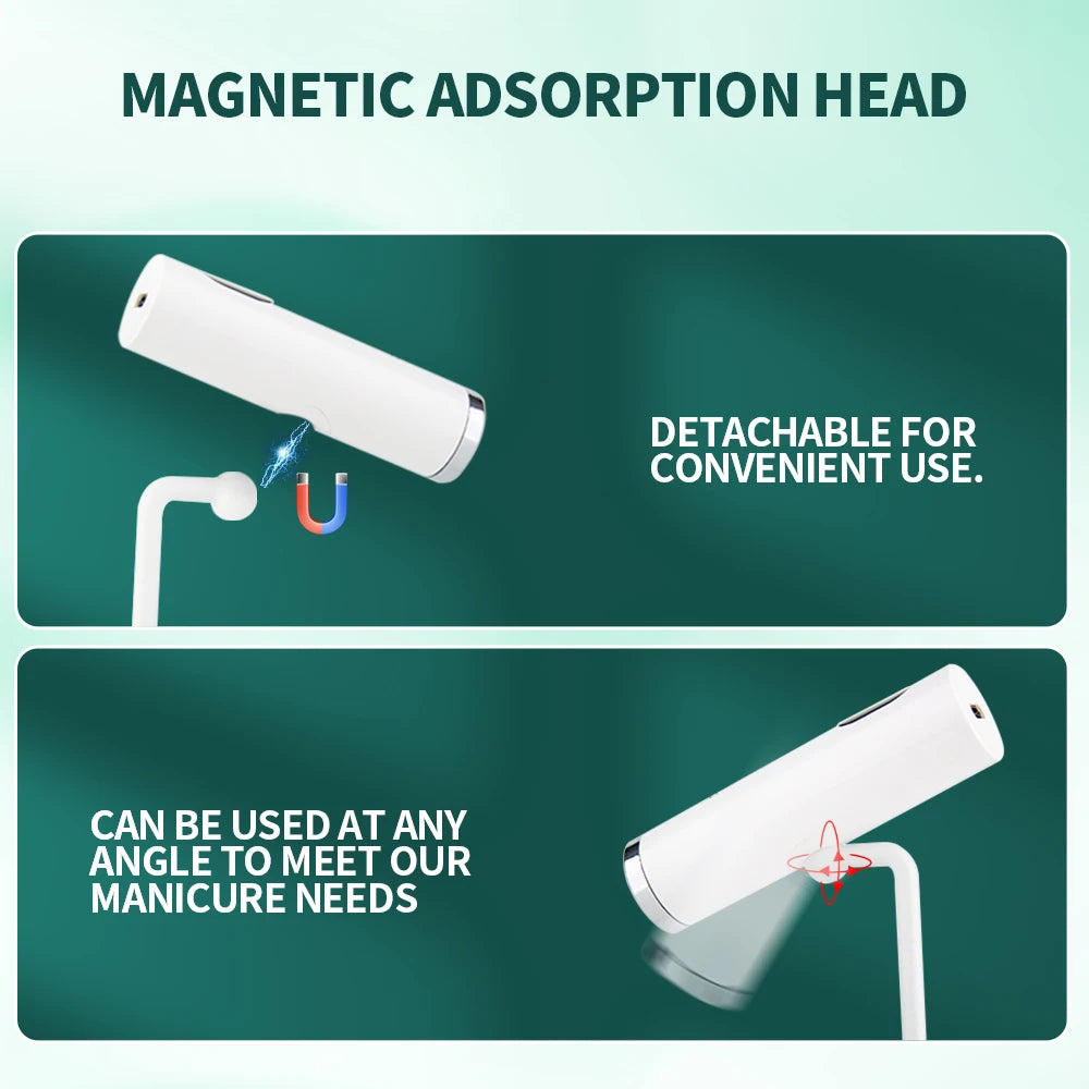 Portable Magnetic Pink UV Nail Lamp