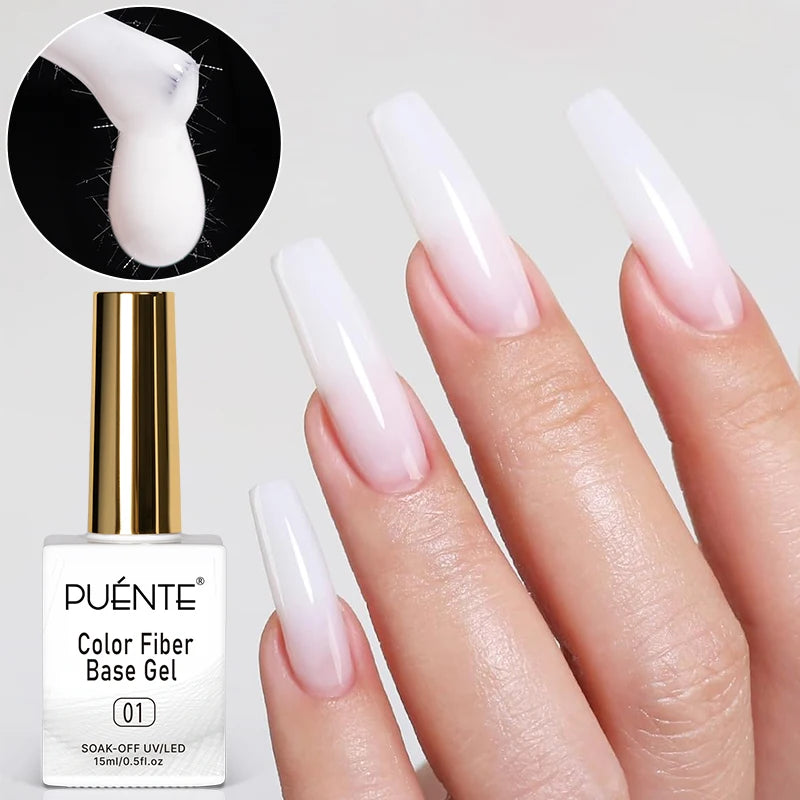 Color Quick-Build Fiberglass Base Gel Nail