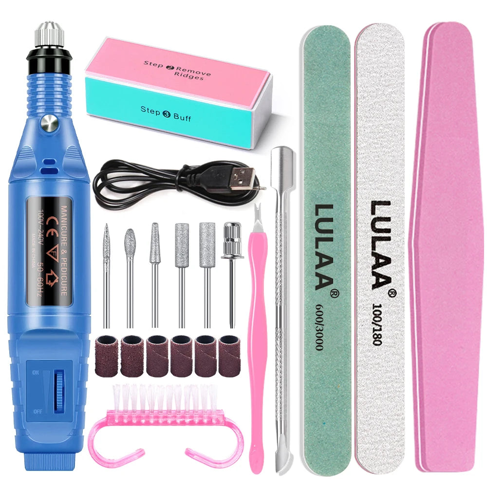Nail Set With UV Lamp