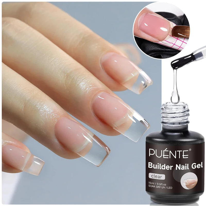 Color Quick-Build Fiberglass Base Gel Nail