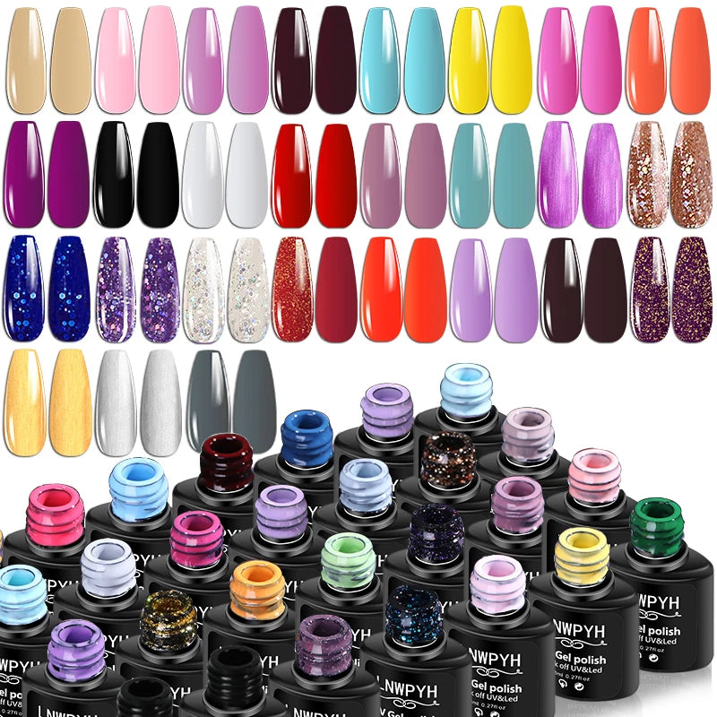 Gel Nail Polish Kit With LED Nail stove Nail