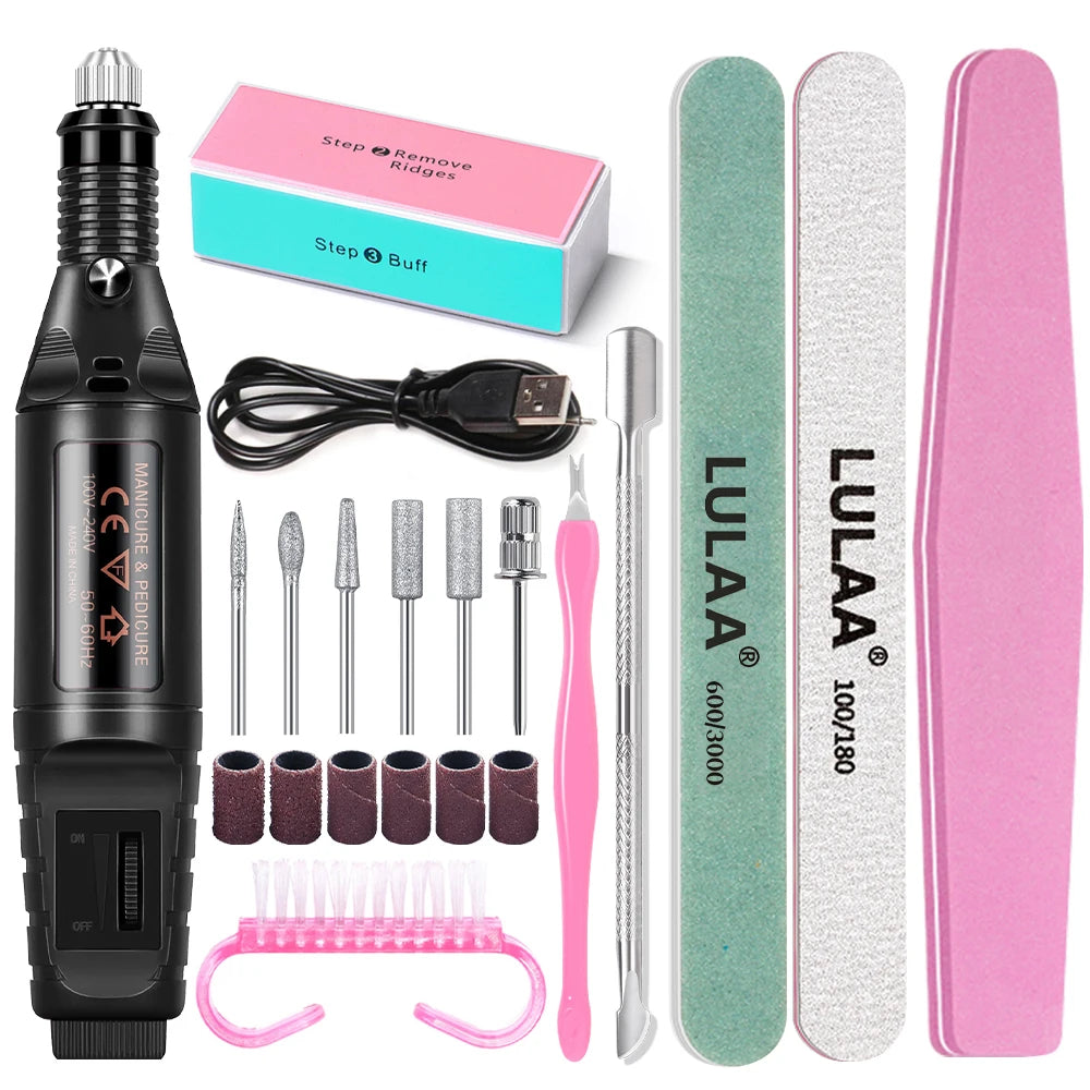 Nail Set With UV Lamp