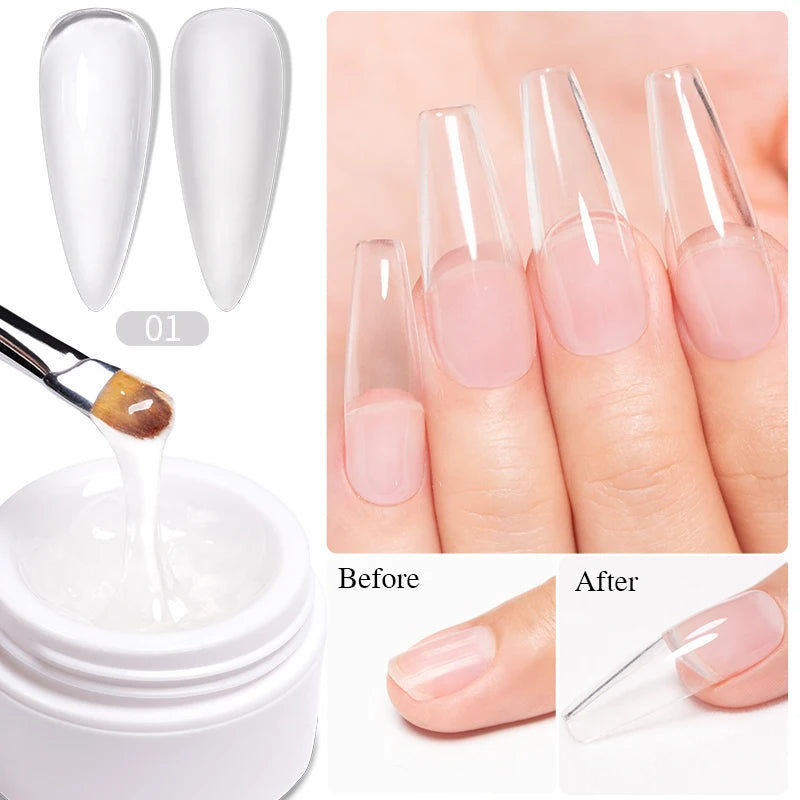 Color Quick-Build Fiberglass Base Gel Nail