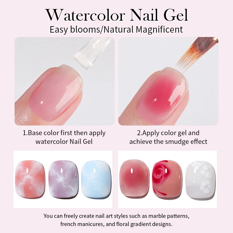 10ML Soak Off Watercolor Nail