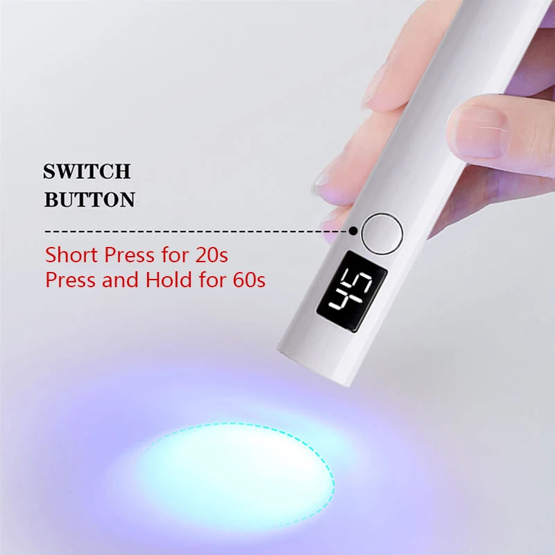 4pcs/set Sparkly Shinning Semi Cured Gel Nail Strips