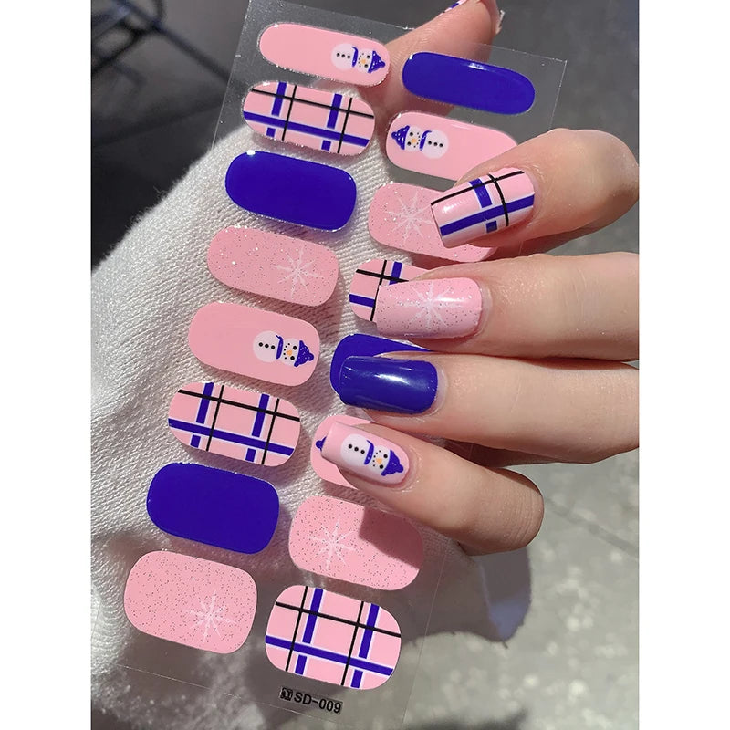 Christmas Sticker Nail Decal