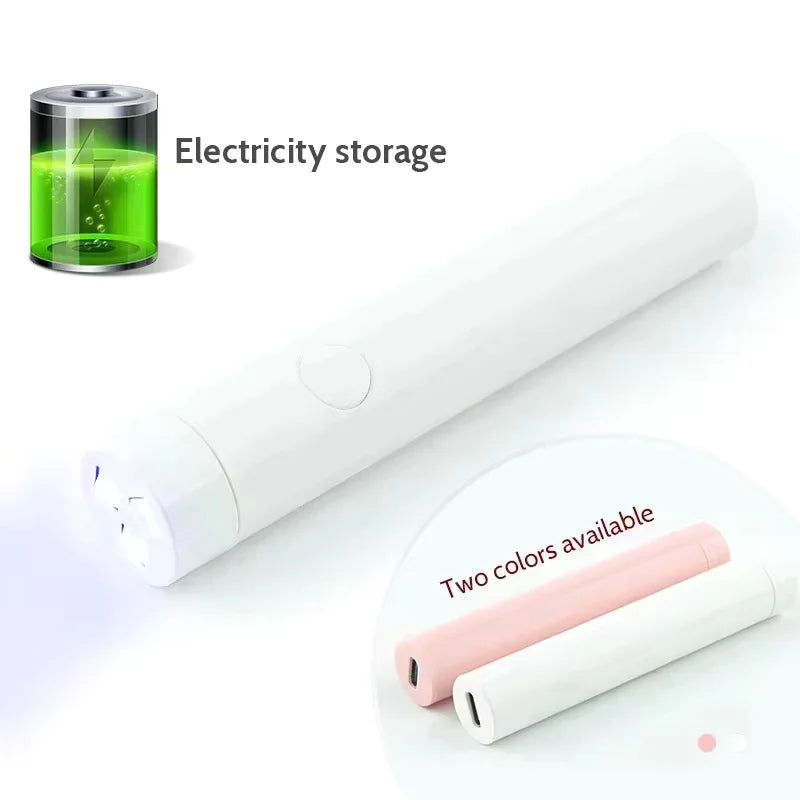 New style mini battery storage nail lamp