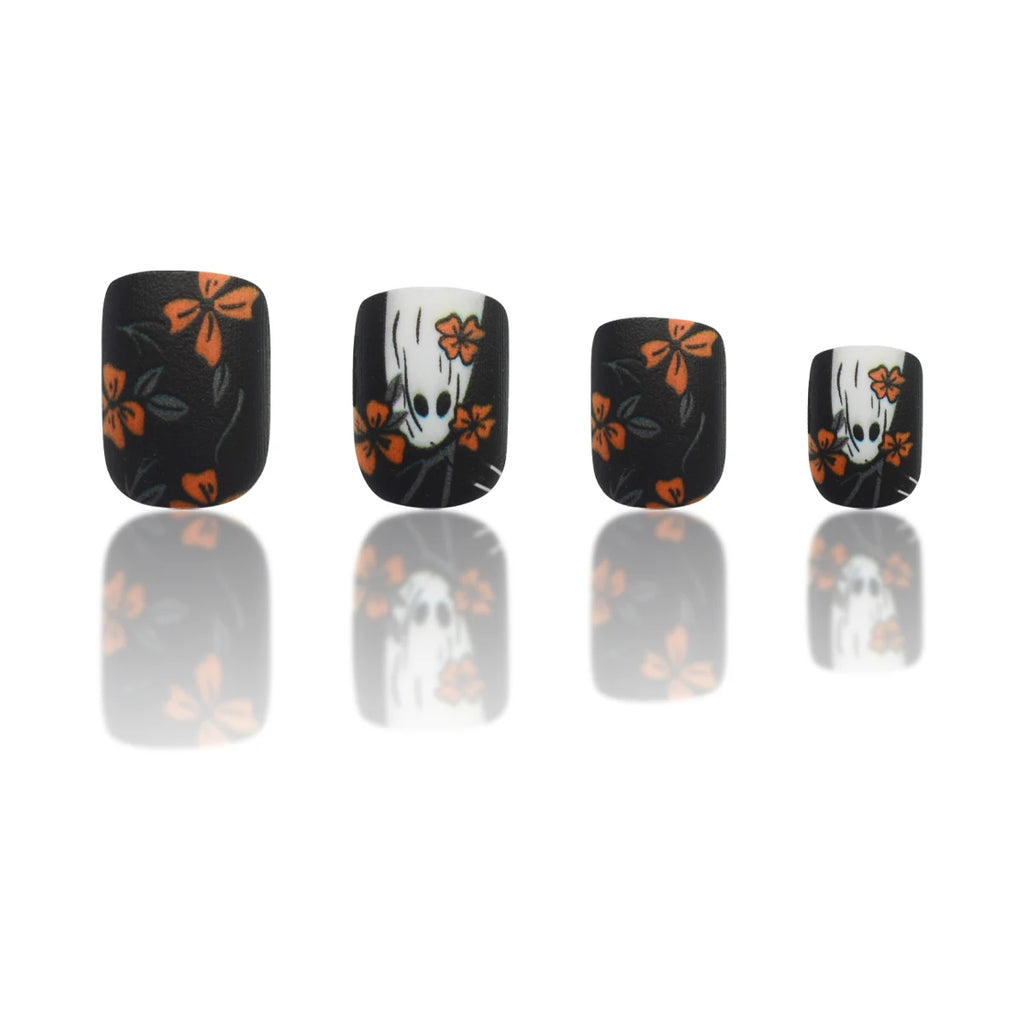 24pcsShort Square Matte Press On Nails
