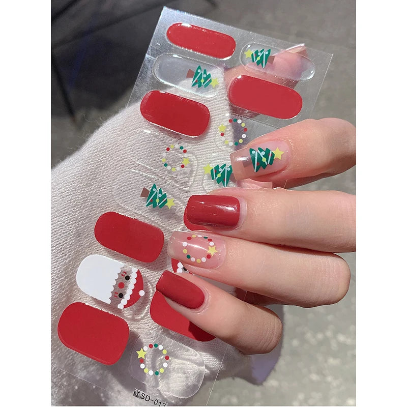 Christmas Sticker Nail Decal