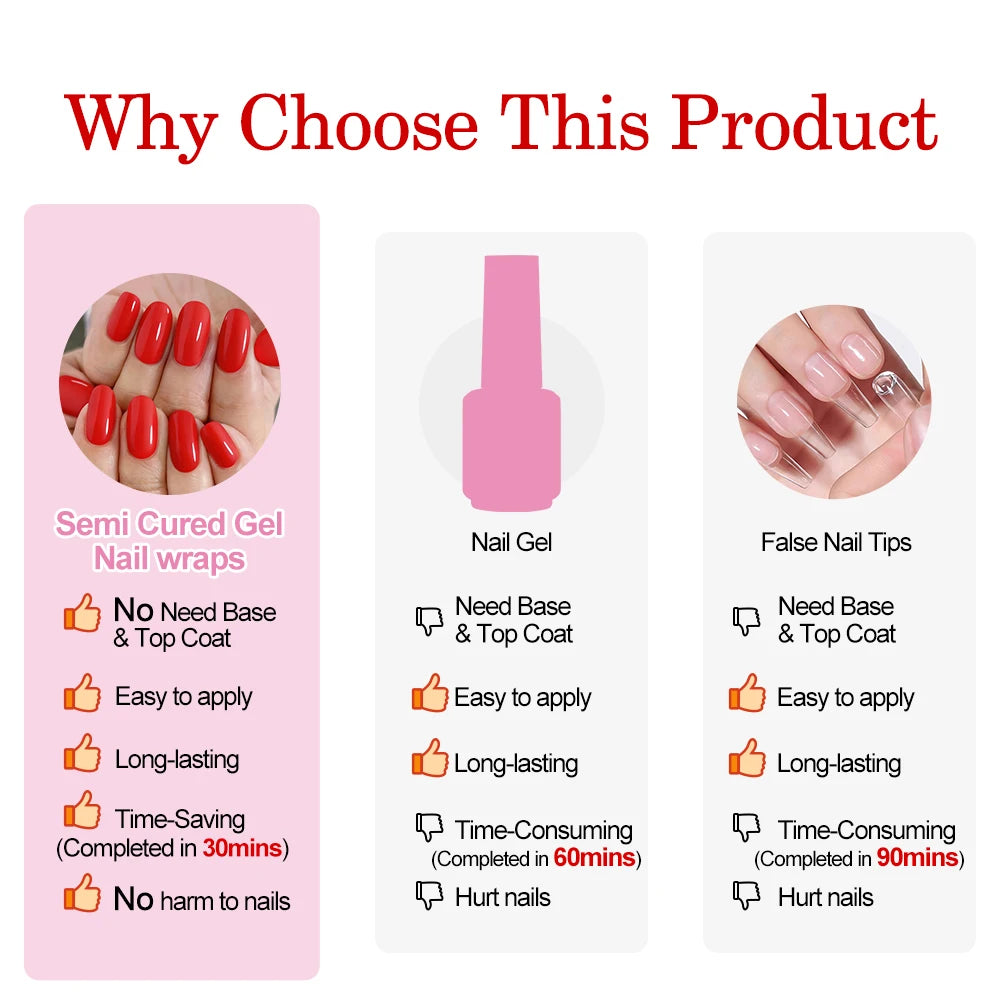 16Tips Semi-Cured Gel Nail