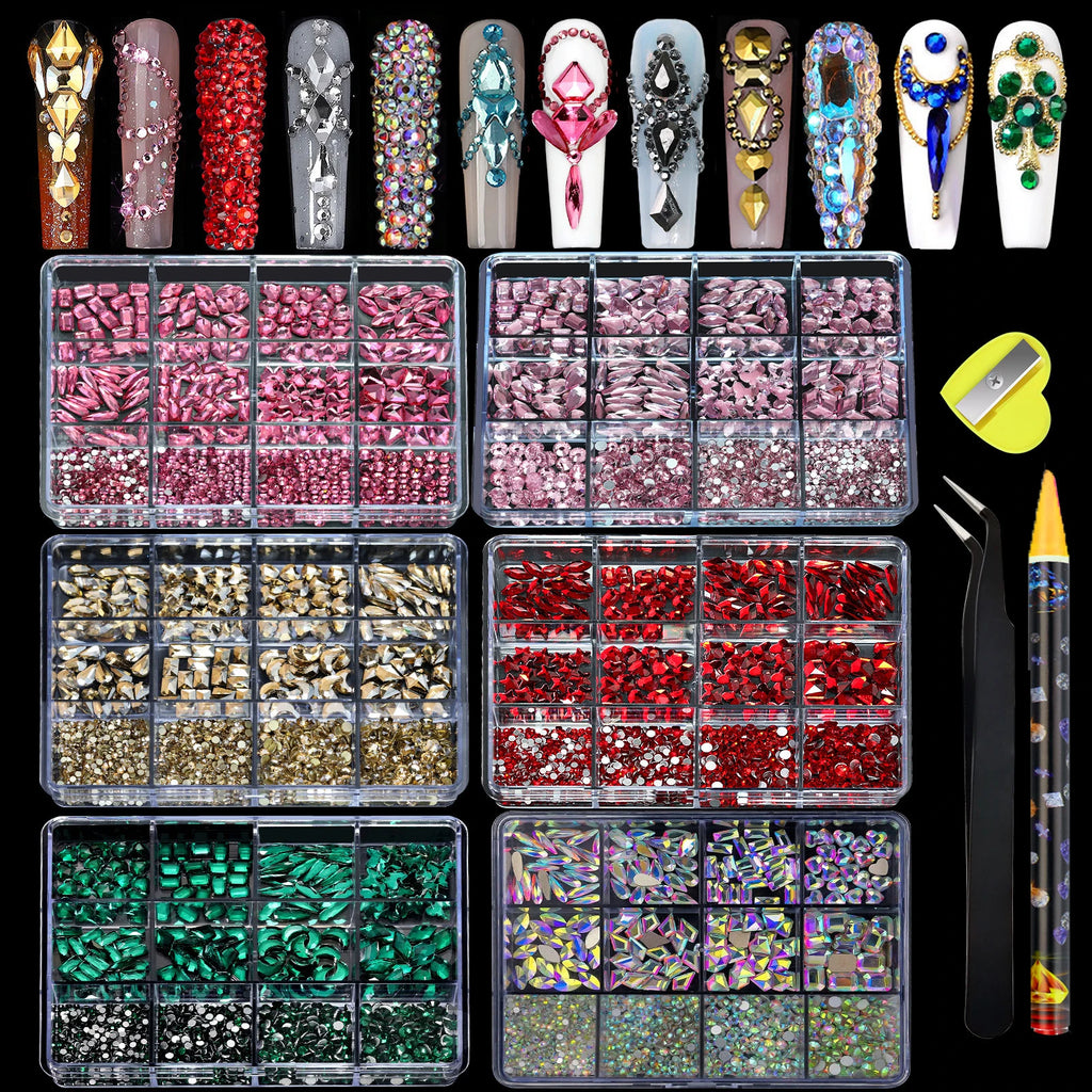3D Multi-shape Luxury Nail