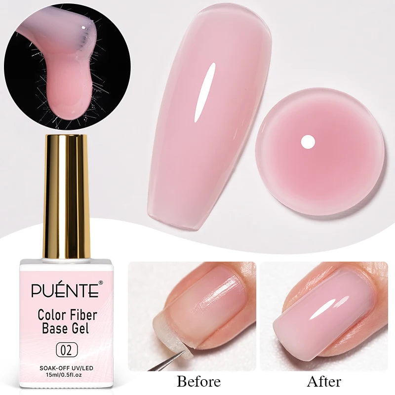 Color Quick-Build Fiberglass Base Gel Nail