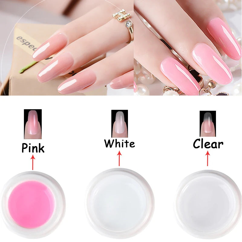 Gel Nail Polish Kit Manicure Art Decorations Set