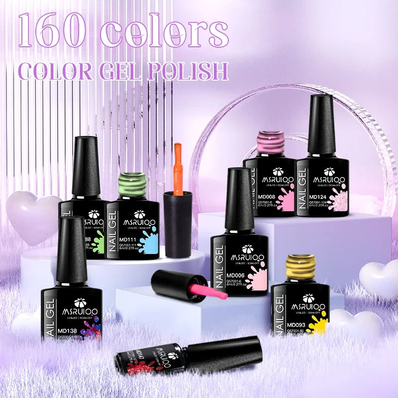 10pc Nail Gel Polish Set professional manicure tools set