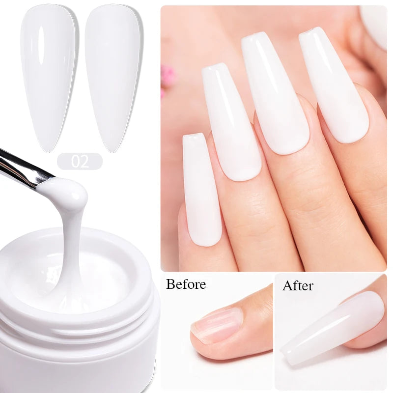 Color Quick-Build Fiberglass Base Gel Nail