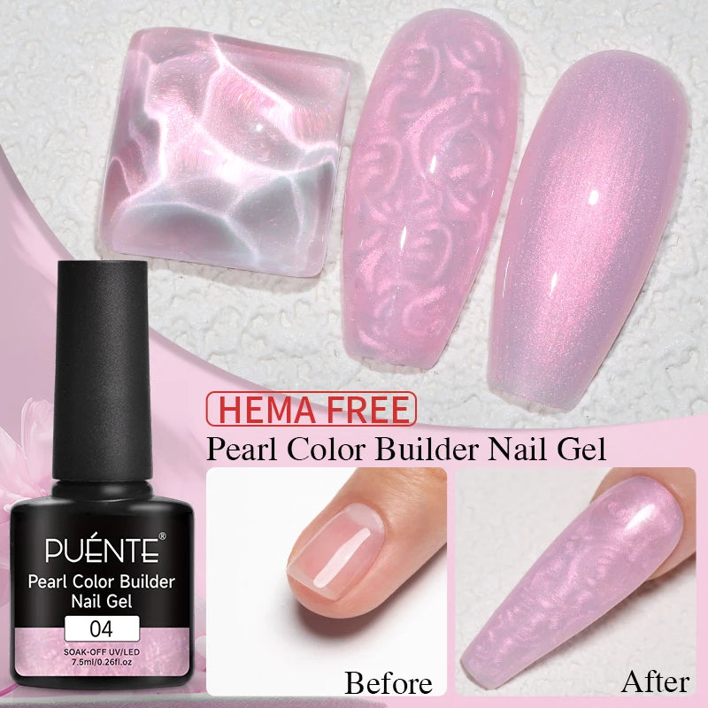 Color Quick-Build Fiberglass Base Gel Nail