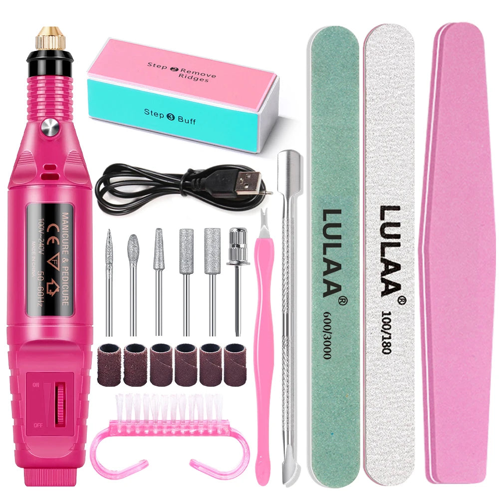 Nail Set With UV Lamp
