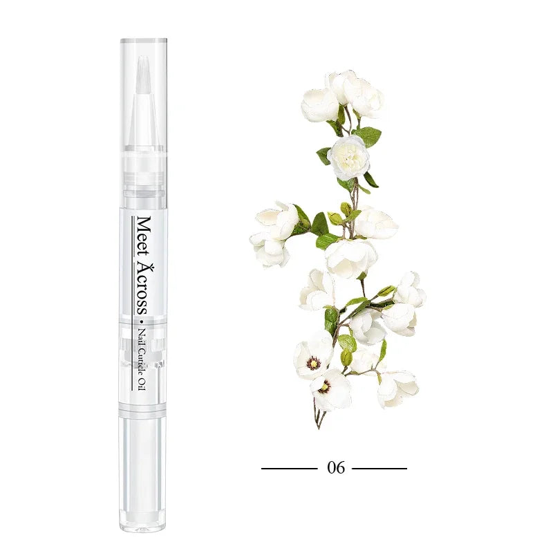 MEET ACROSS Nail Cuticle Oil Pen for Thin Nails