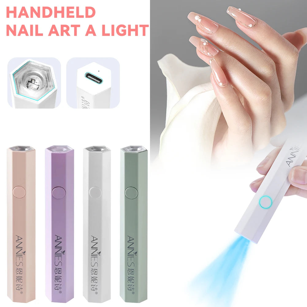 Portable Hand-held Nail Dryer Mini UV Nail