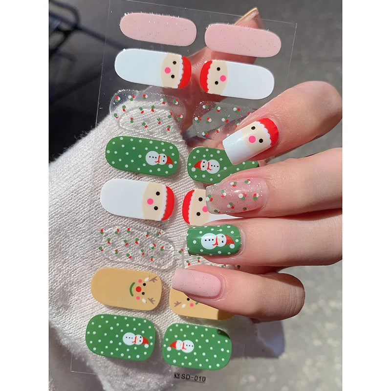 Christmas Sticker Nail Decal