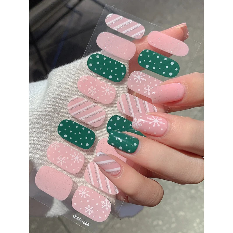Christmas Sticker Nail Decal