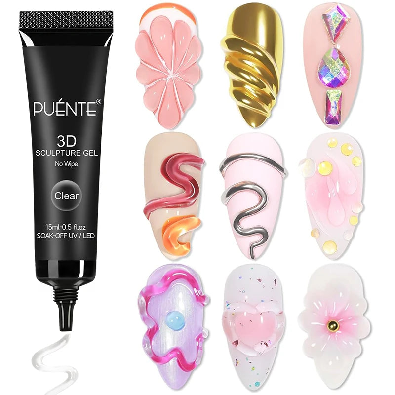 Color Quick-Build Fiberglass Base Gel Nail