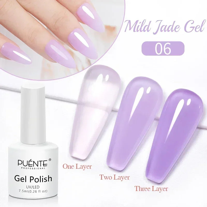 Color Quick-Build Fiberglass Base Gel Nail