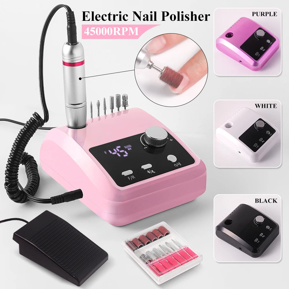 Nail Drill Machine Cutters Professional