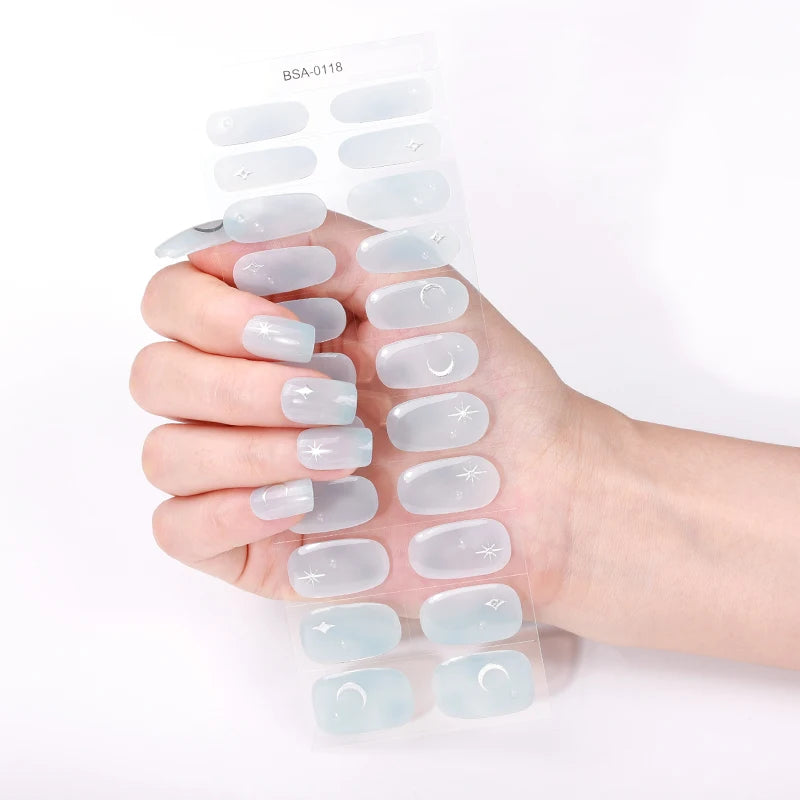 22Tips Glitter UV-Free Gel Nail Sticker