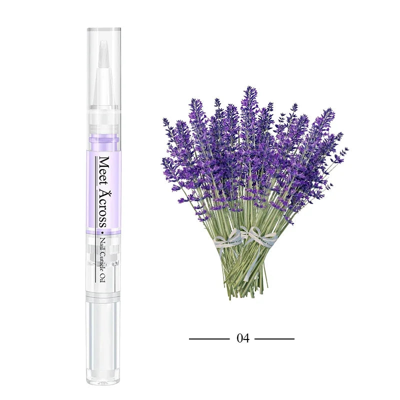 MEET ACROSS Nail Cuticle Oil Pen for Thin Nails