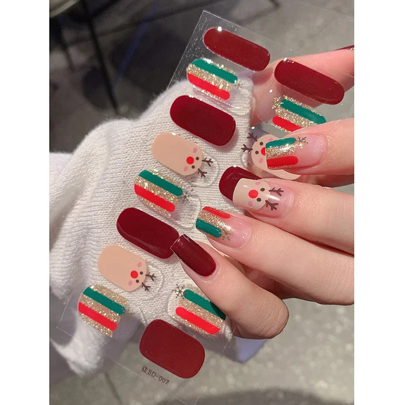 Christmas Sticker Nail Decal