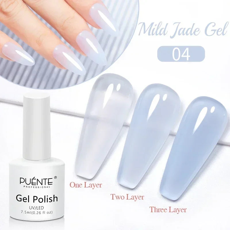 Color Quick-Build Fiberglass Base Gel Nail