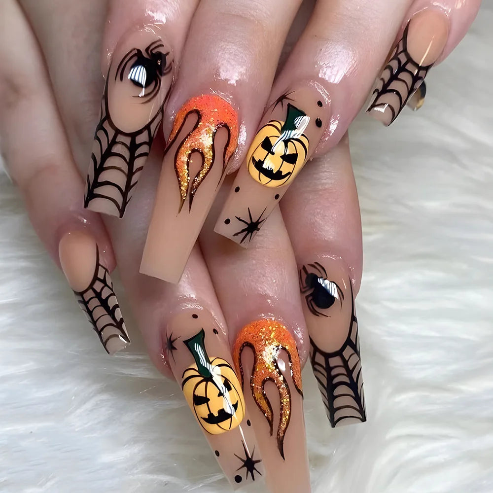 24pcs Halloween Press on Nails